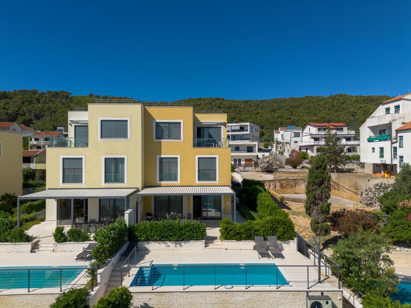 Acadia Beach Villas & Apartments Slatine Exterior foto