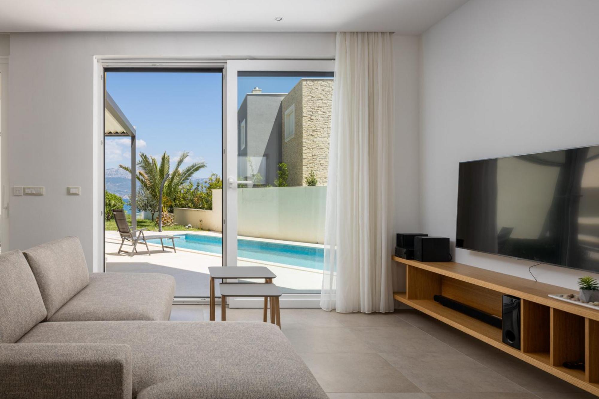 Acadia Beach Villas & Apartments Slatine Exterior foto